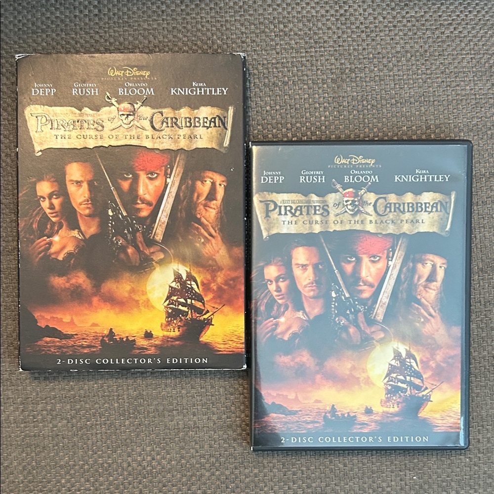Pirates of the Caribbean 2 Disc DVD set